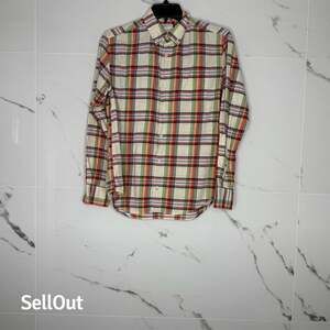 Crewcuts Boys Plaid Flannel Long Sleeve Button-Up Shirt Size 14​